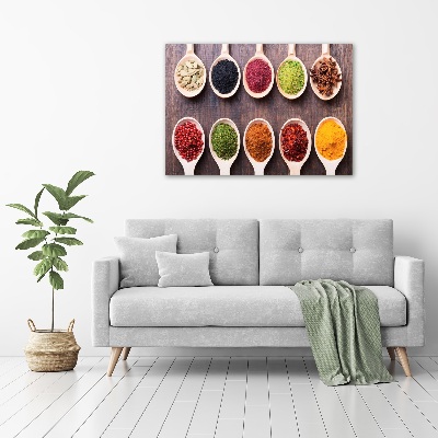 Print on acrylic Colorful spices