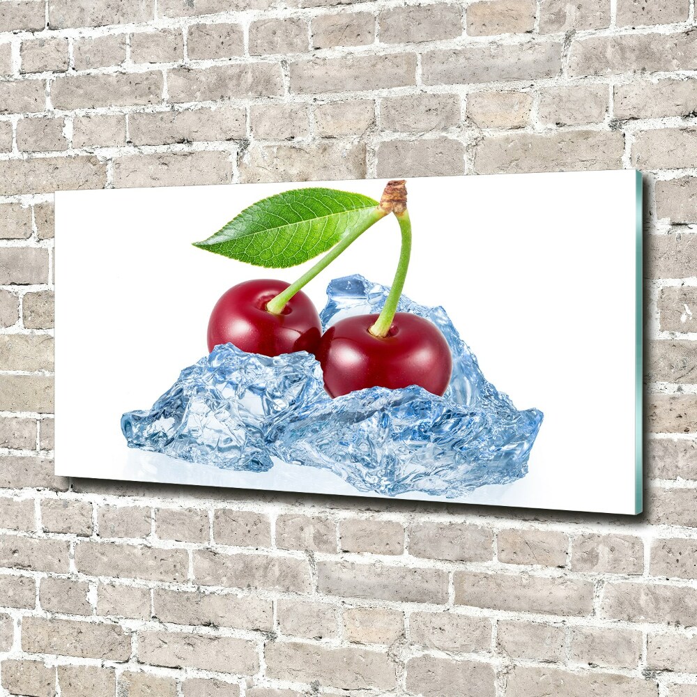 Print on acrylic Cherry with ice