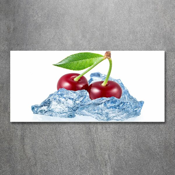 Print on acrylic Cherry with ice