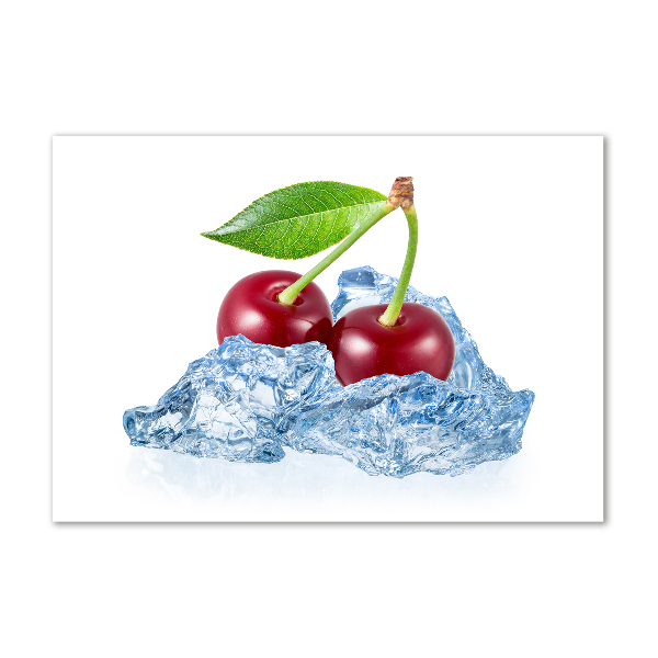 Print on acrylic Cherry with ice