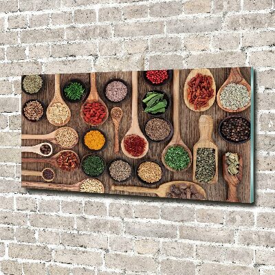 Print on acrylic Spices and herbs