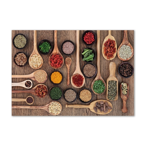 Print on acrylic Spices and herbs