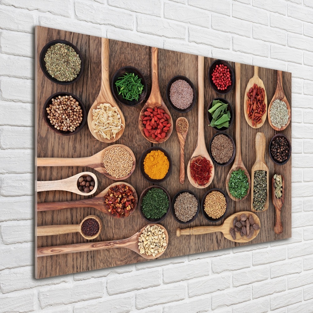 Print on acrylic Spices and herbs