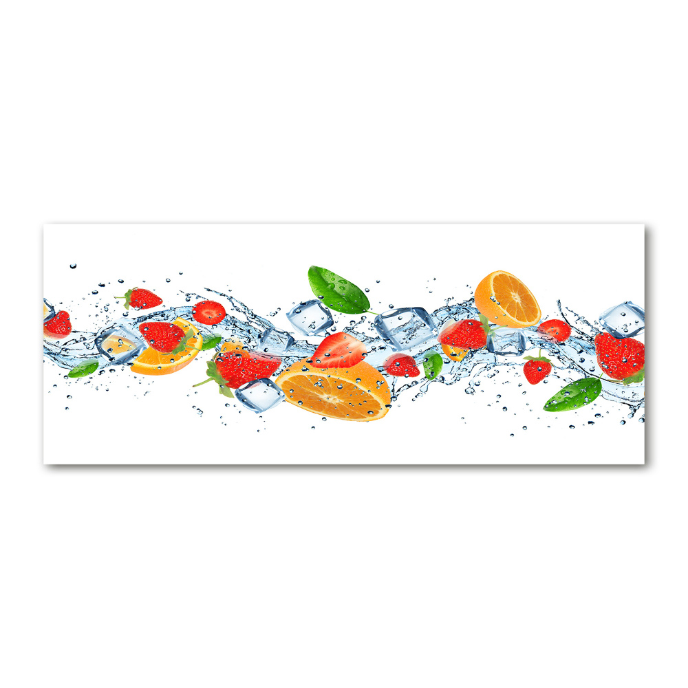 Acrylic wall art Ice fruit