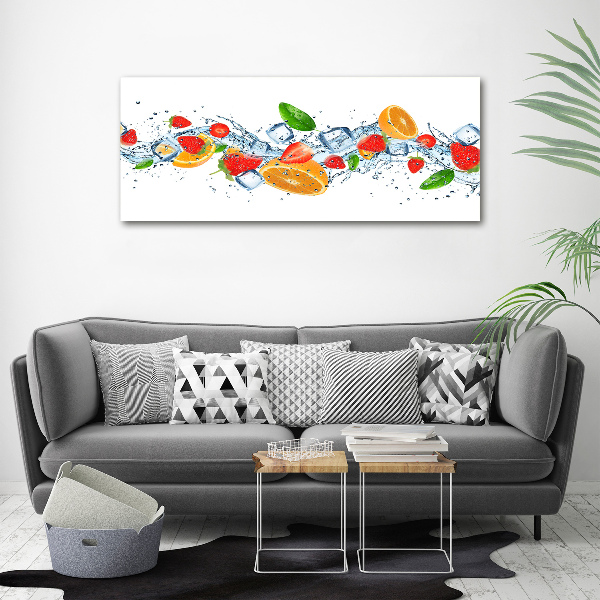 Acrylic wall art Ice fruit