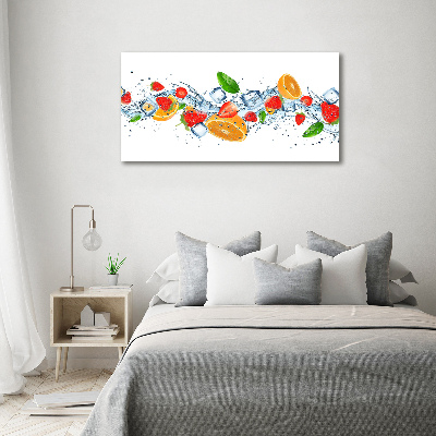 Acrylic wall art Ice fruit