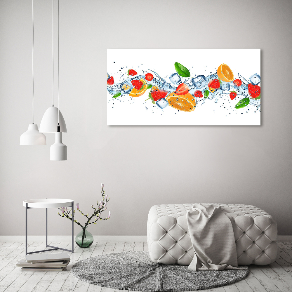 Acrylic wall art Ice fruit