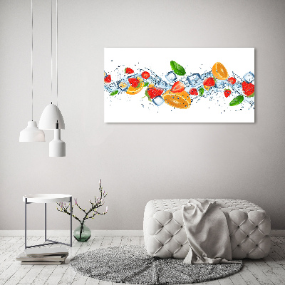 Acrylic wall art Ice fruit