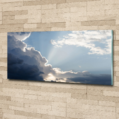 Wall art acrylic Clouds in the sky