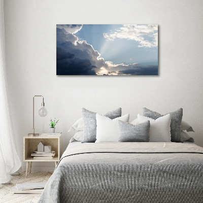 Wall art acrylic Clouds in the sky