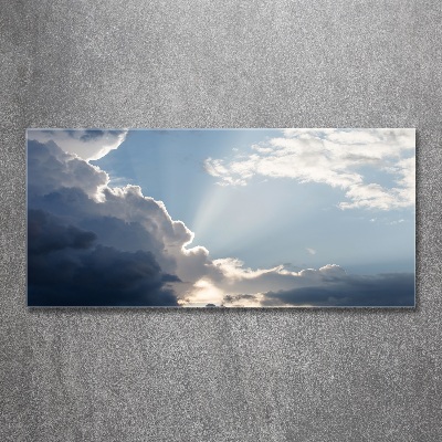 Wall art acrylic Clouds in the sky