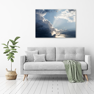 Wall art acrylic Clouds in the sky