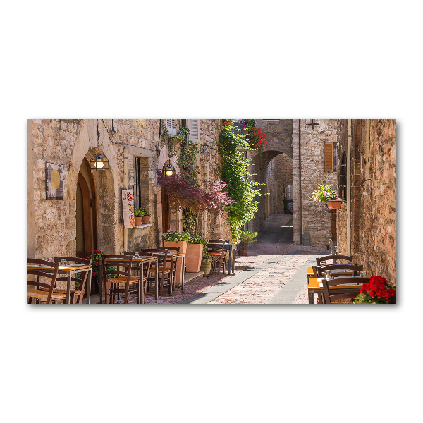 Wall art acrylic Italian street