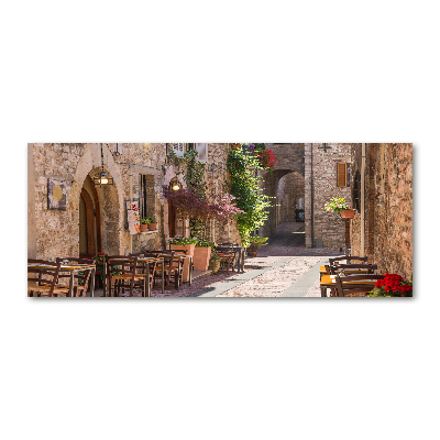 Wall art acrylic Italian street