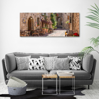 Wall art acrylic Italian street