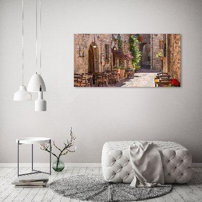 Wall art acrylic Italian street