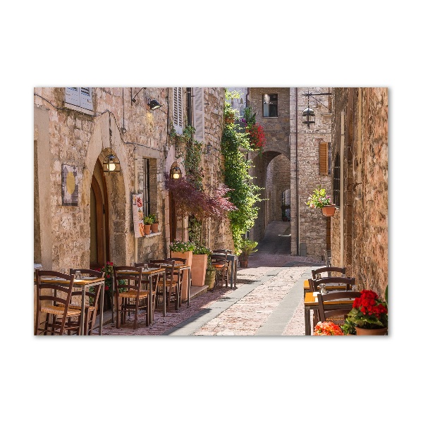 Wall art acrylic Italian street