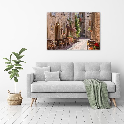 Wall art acrylic Italian street