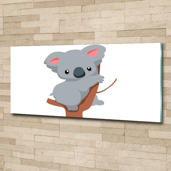 Wall art acrylic Koala on a tree