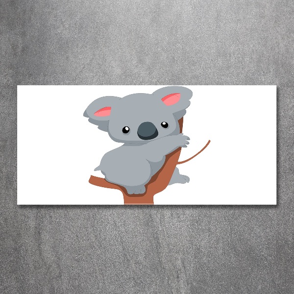 Wall art acrylic Koala on a tree