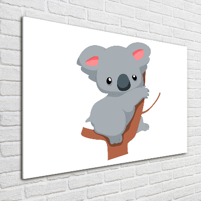 Wall art acrylic Koala on a tree