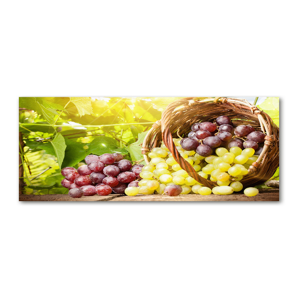 Wall art acrylic Grapes in the basket