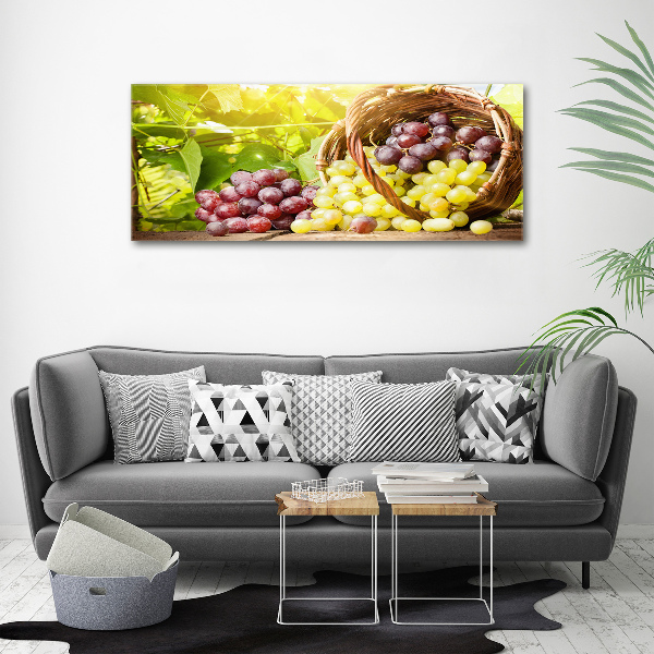 Wall art acrylic Grapes in the basket