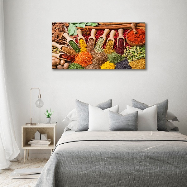 Acrylic print Colorful spices