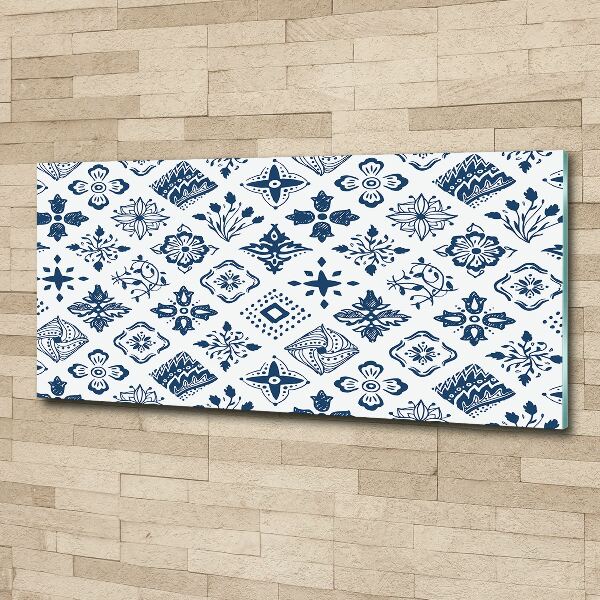 Wall art acrylic Floral pattern