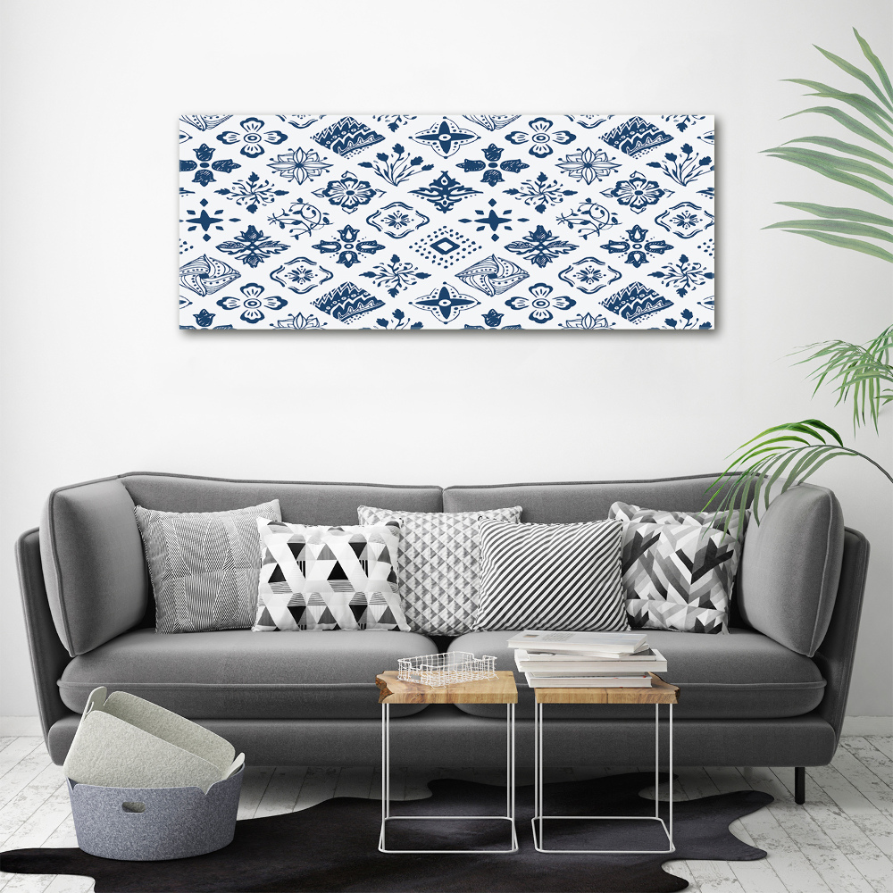 Wall art acrylic Floral pattern