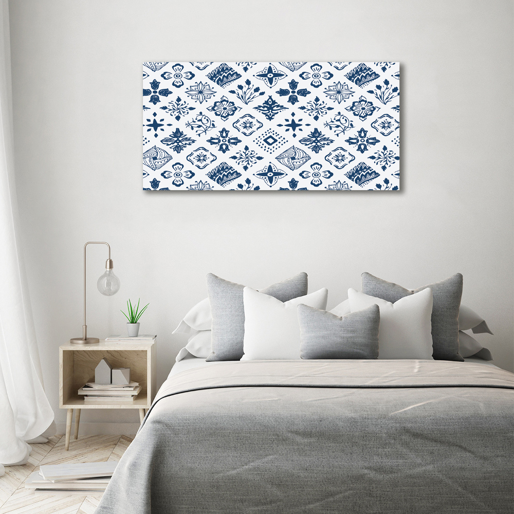 Wall art acrylic Floral pattern