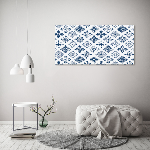 Wall art acrylic Floral pattern