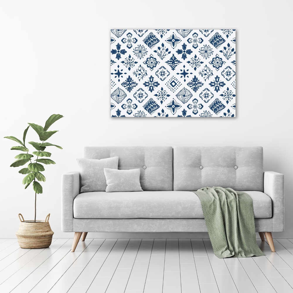 Wall art acrylic Floral pattern