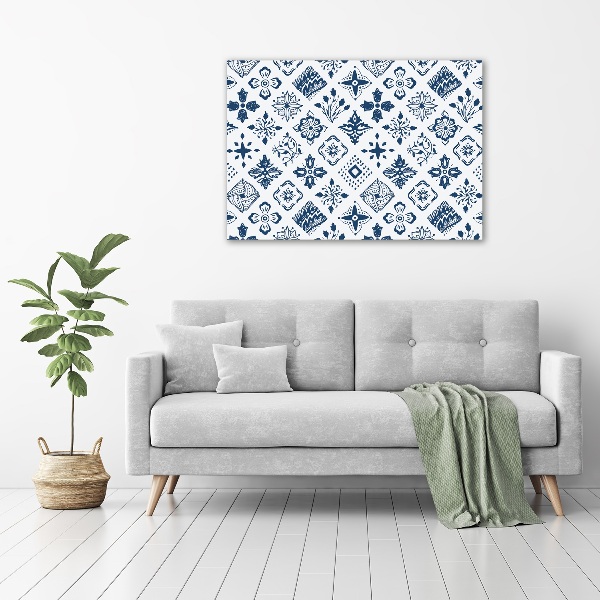 Wall art acrylic Floral pattern