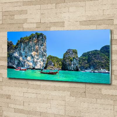 Print on acrylic Thailand boats