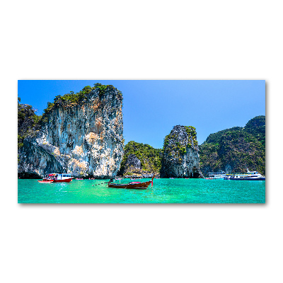 Print on acrylic Thailand boats