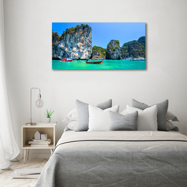 Print on acrylic Thailand boats