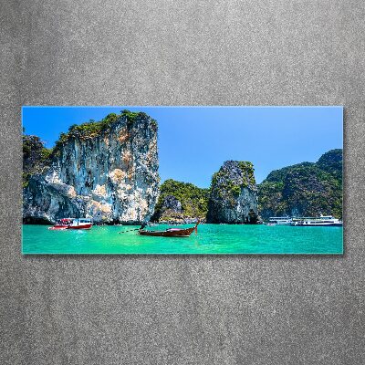 Print on acrylic Thailand boats