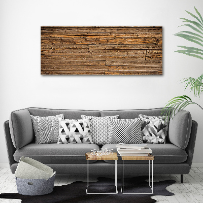 Print on acrylic Wooden wall