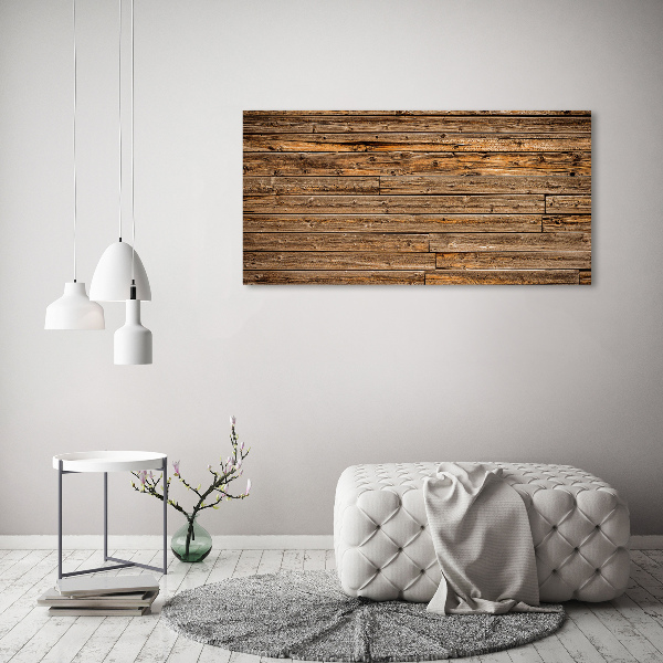 Print on acrylic Wooden wall