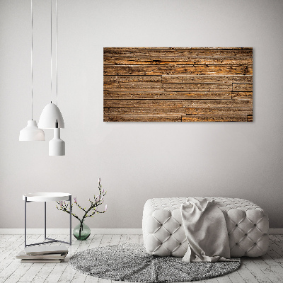 Print on acrylic Wooden wall