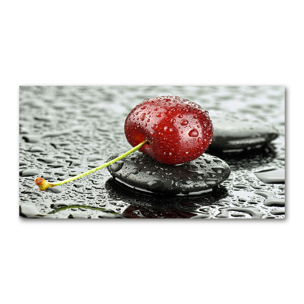 Print on acrylic Cherry in the rain