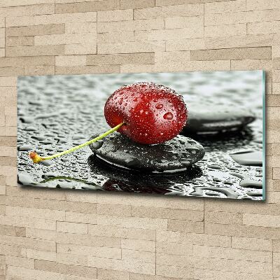 Print on acrylic Cherry in the rain