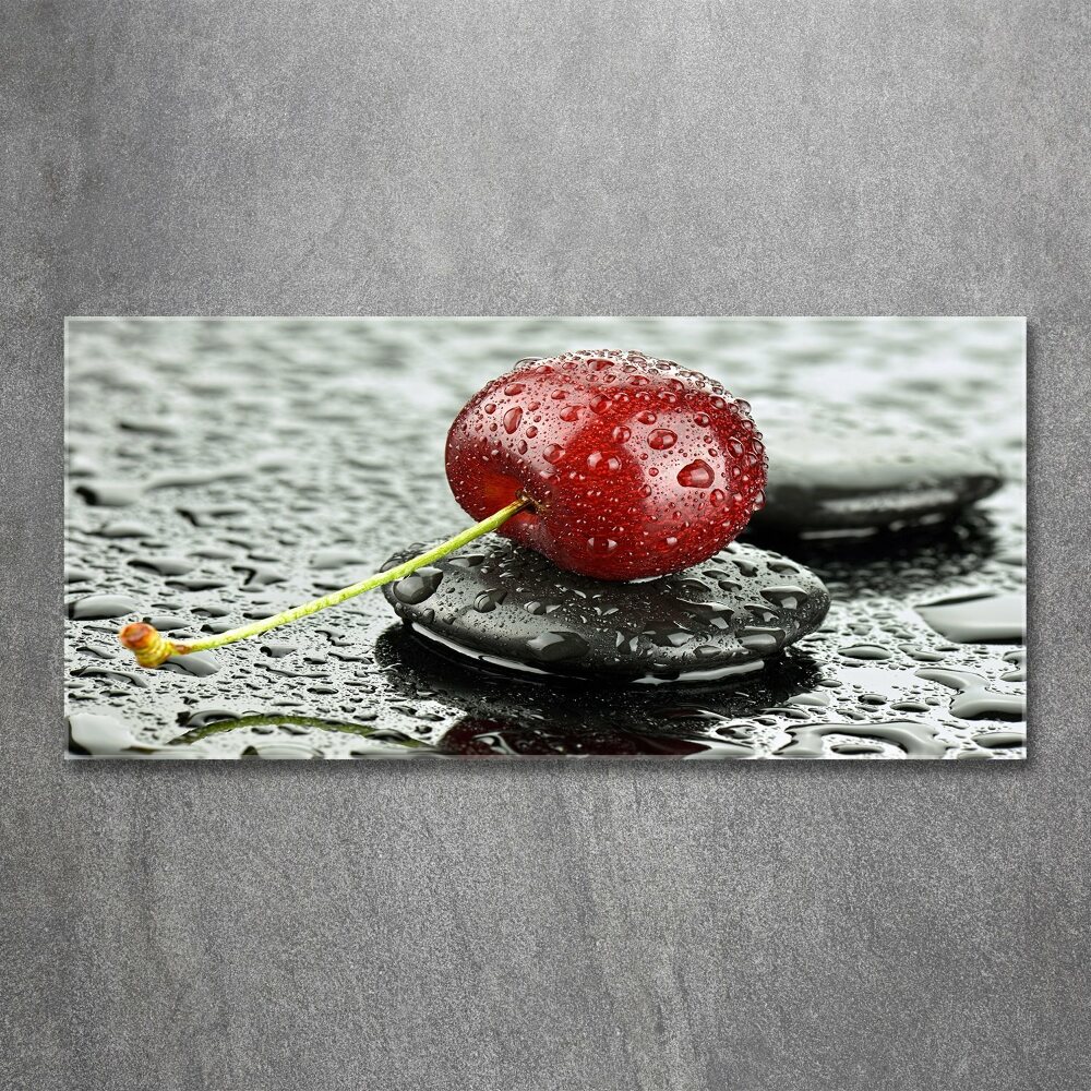 Print on acrylic Cherry in the rain