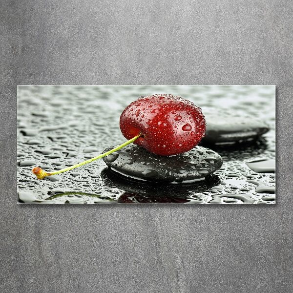 Print on acrylic Cherry in the rain