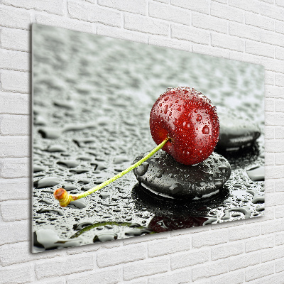 Print on acrylic Cherry in the rain