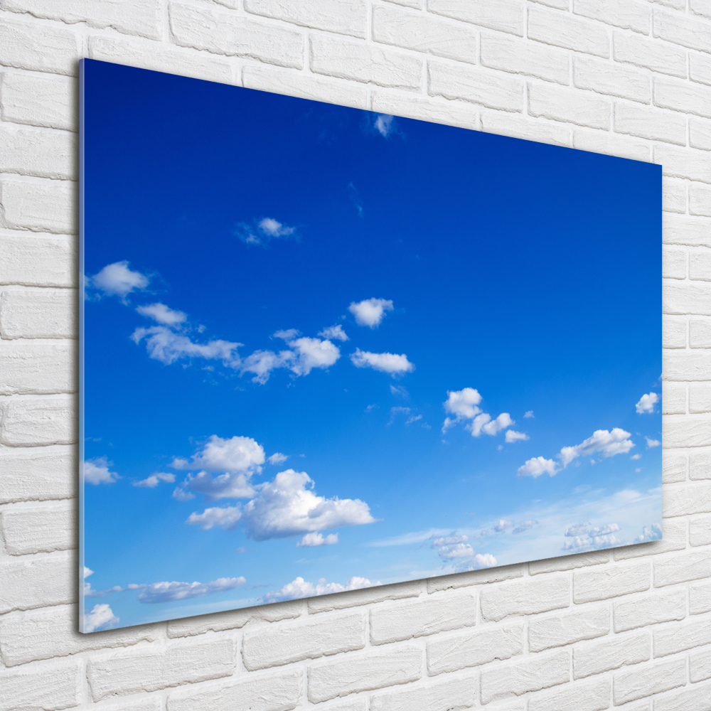 Wall art acrylic Clouds in the sky