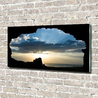 Acrylic wall art Sunset