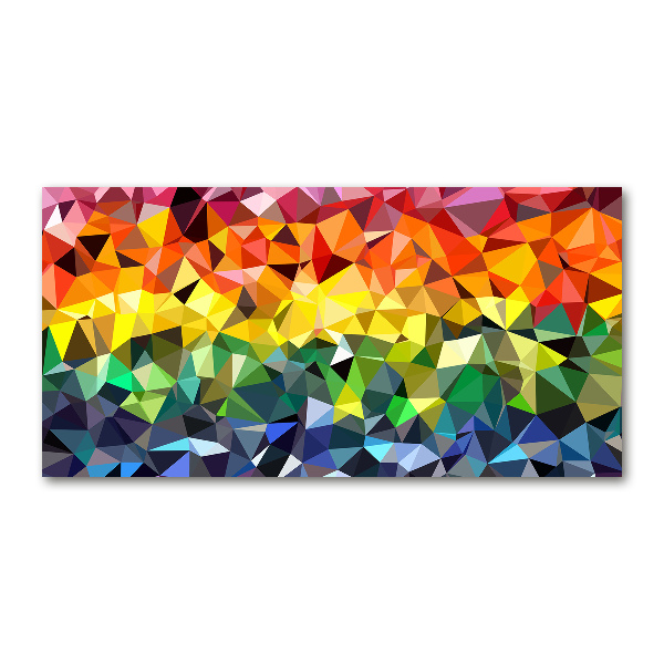 Acrylic print Geometric background