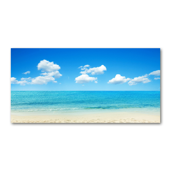 Acrylic wall art Paradise beach